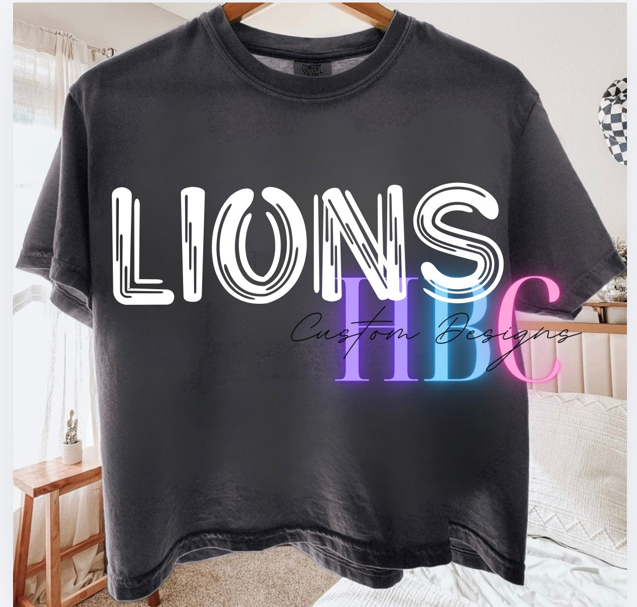 Lions Boxy Tee