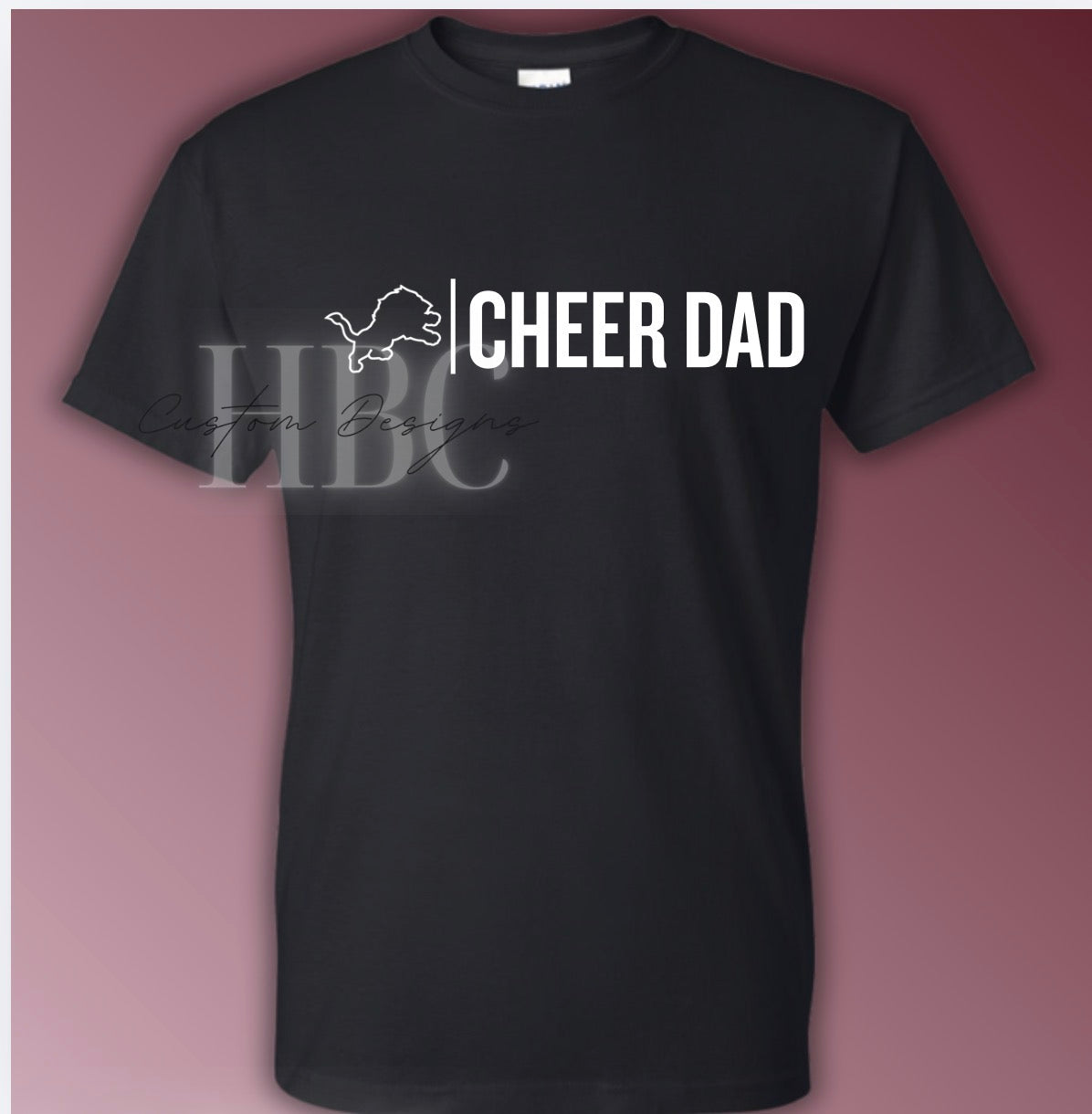 Lions Cheer Dad Tee