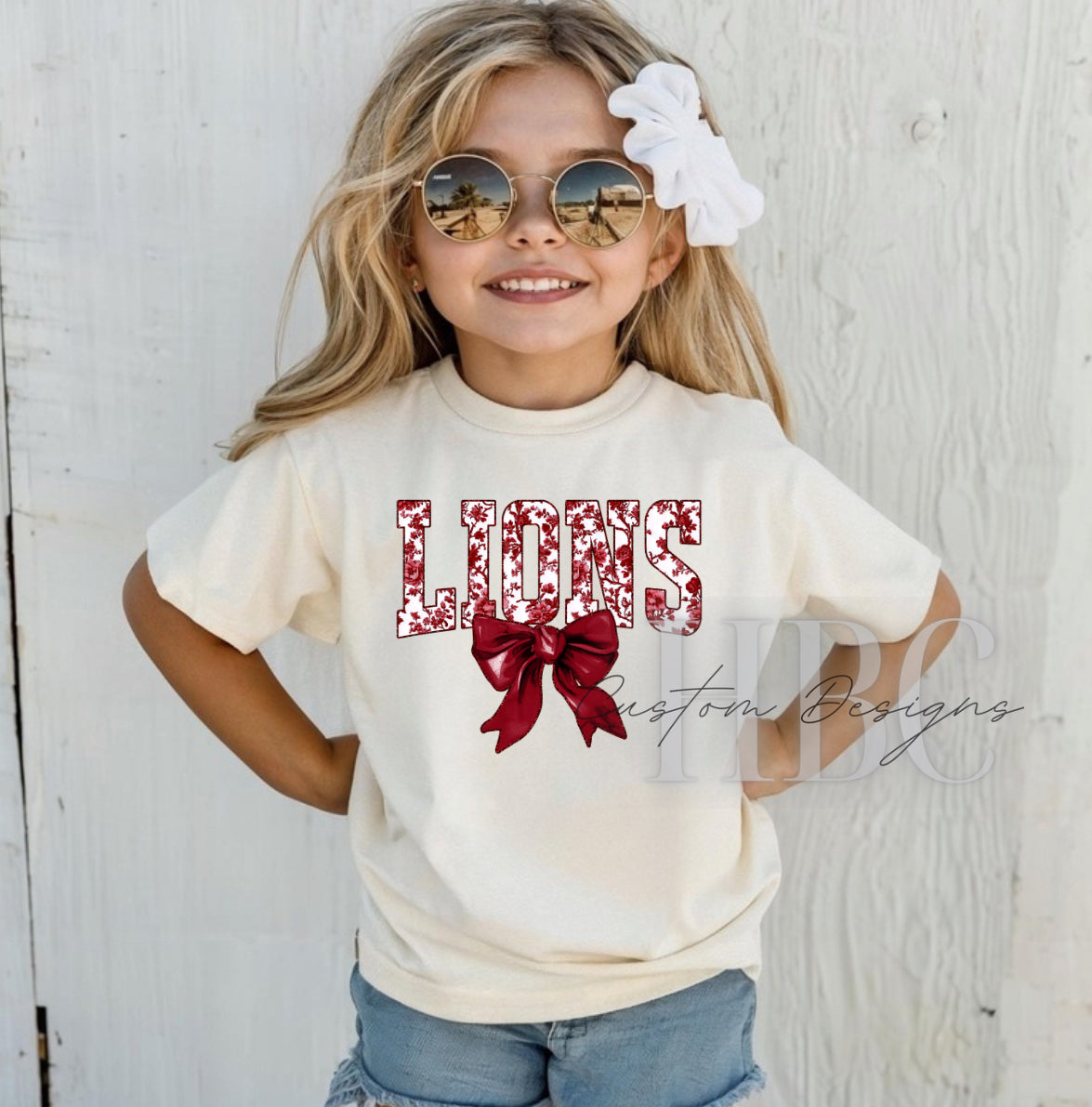 Lions Paisley Design Tee