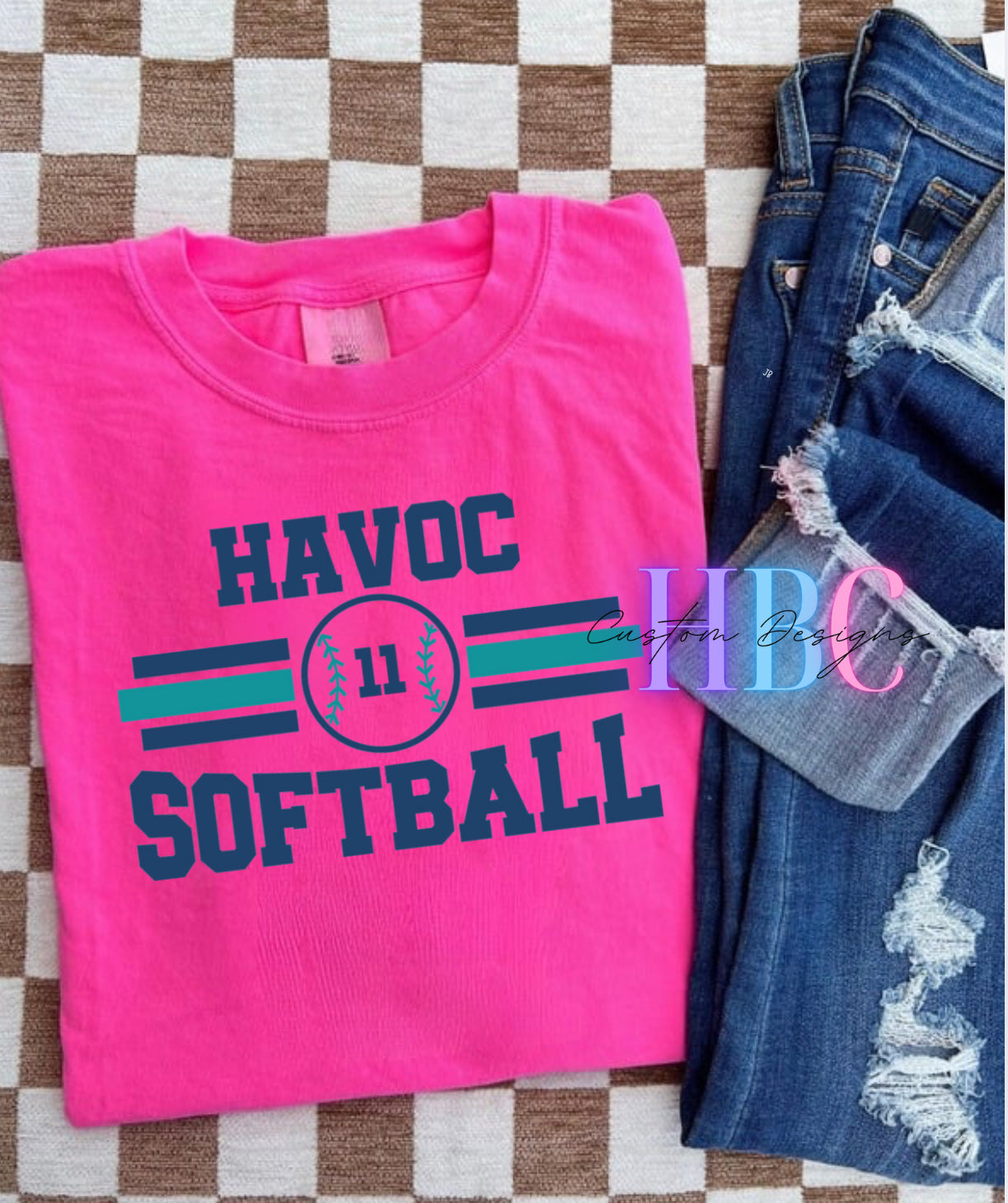 HAVOC custom stripe design