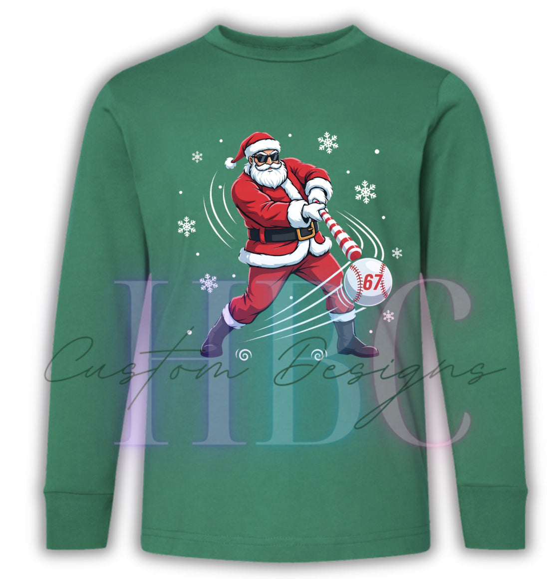 Santa Slugger 67 Christmas Shirt