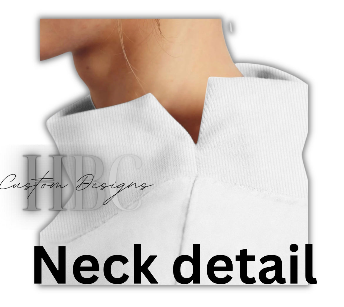 Custom- High Neck Sweatshirt