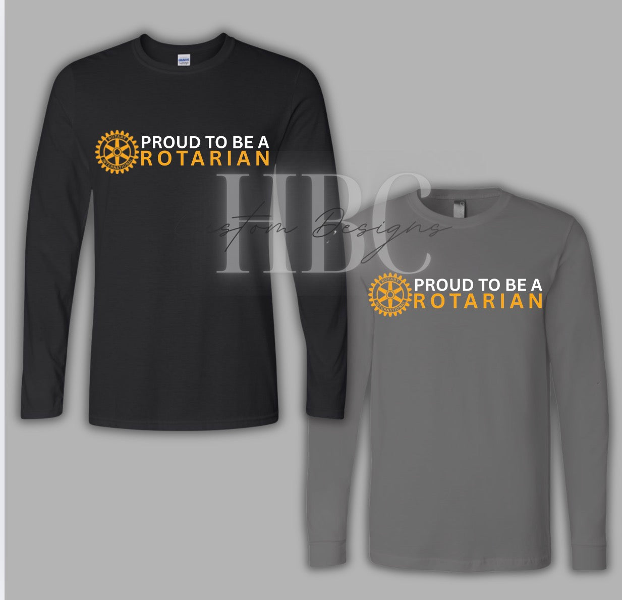 Proud to Be Rotarian Long Sleeve T-Shirt