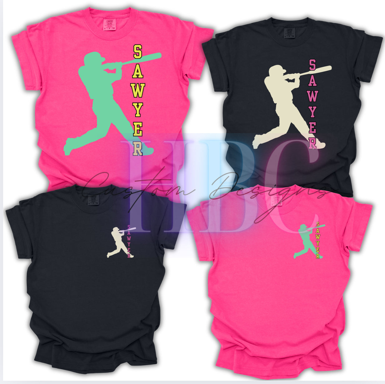 Youth- Custom Baseball Tee