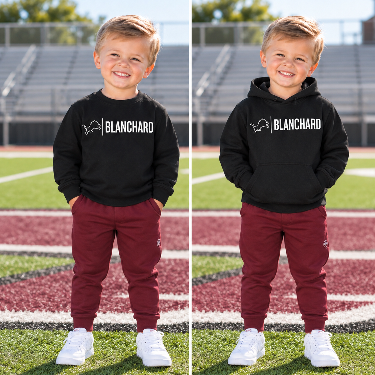 The Blanchard Sideline Sweatshirt/ Hoodie- Littles