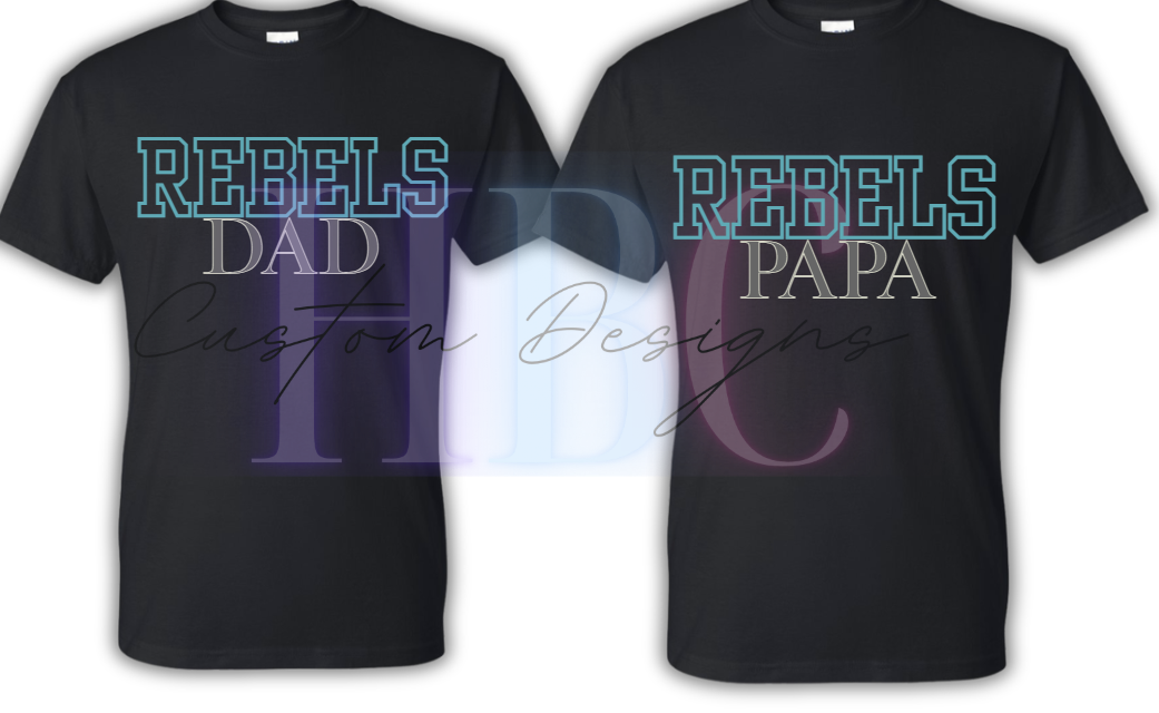 REBELS Personilized Tee