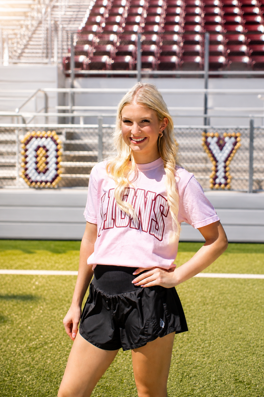 Pretty in Pink Lions Tee