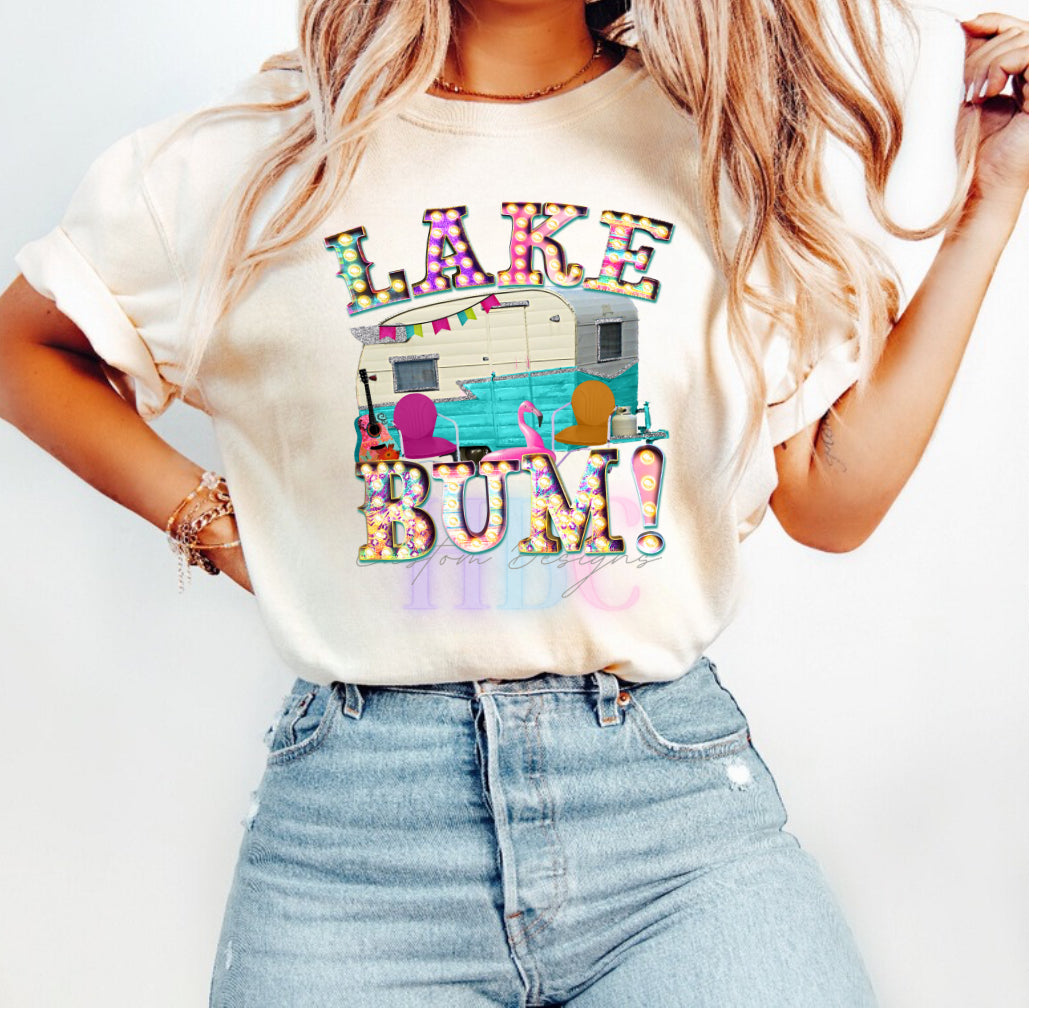 Lake Bum Tee