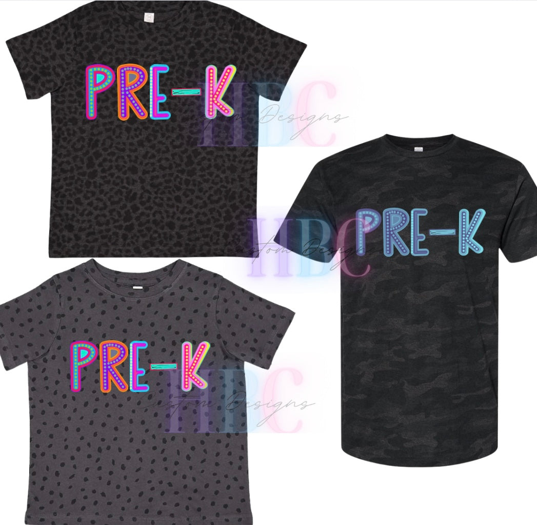 Pre K- Second Grade Youth Tee