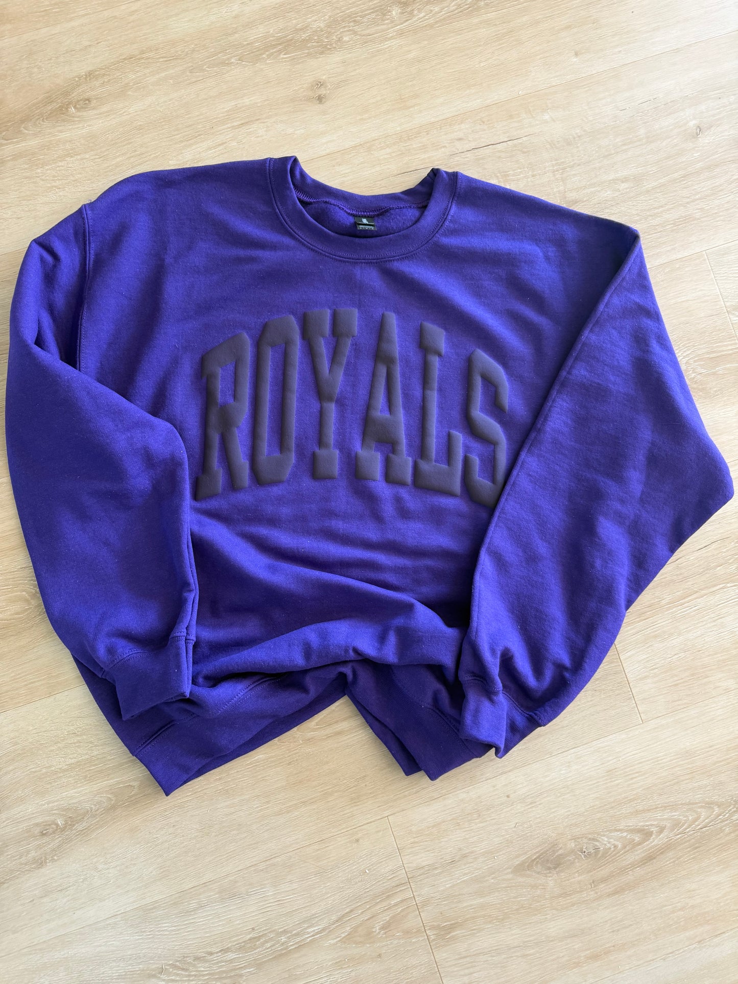 Royals Purple Puff Sweatshirt