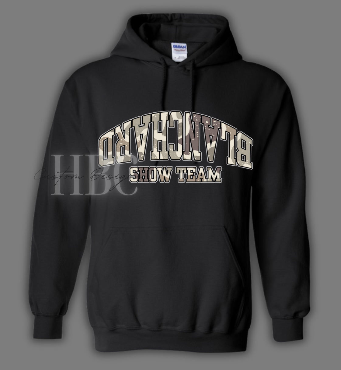 Blanchard Show Team Hoodie With Camo