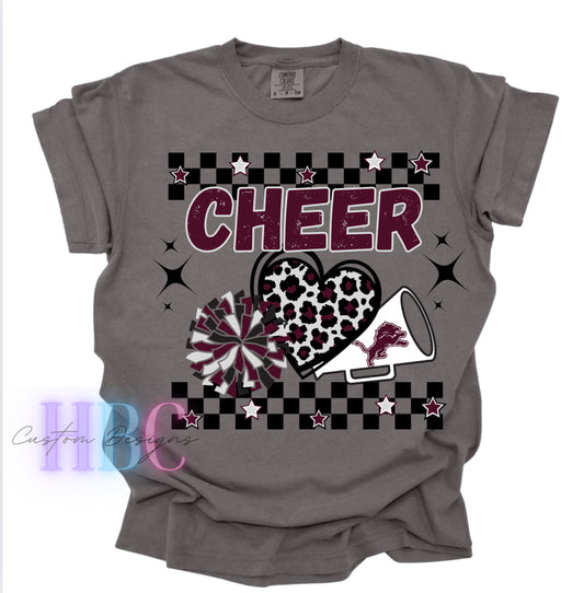 CHEER Tee- Lions