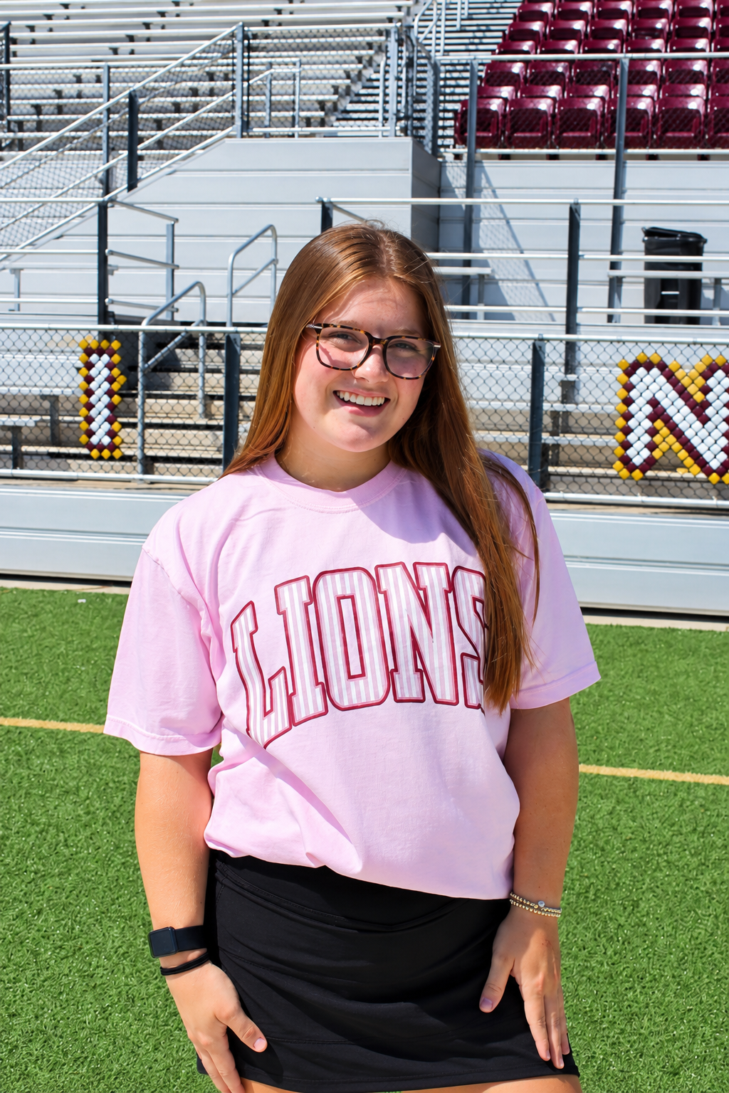 Pretty in Pink Lions Tee