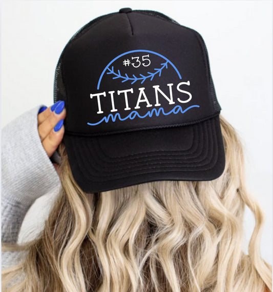 Titans Baseball Trucker Hat