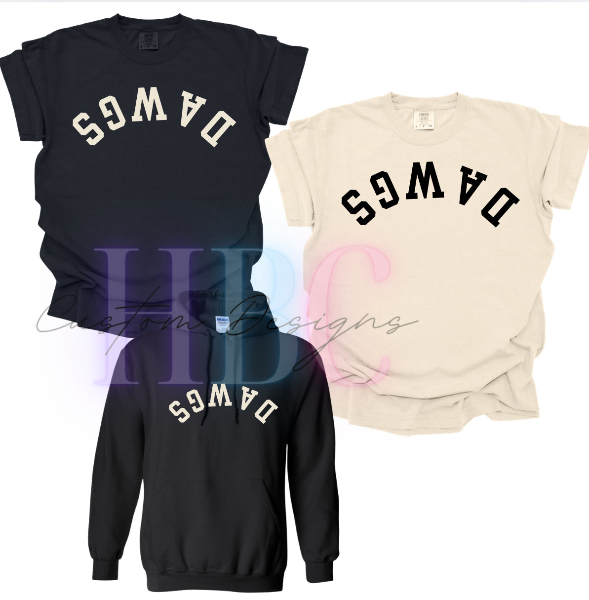 Youth- DAWGS upside down tee