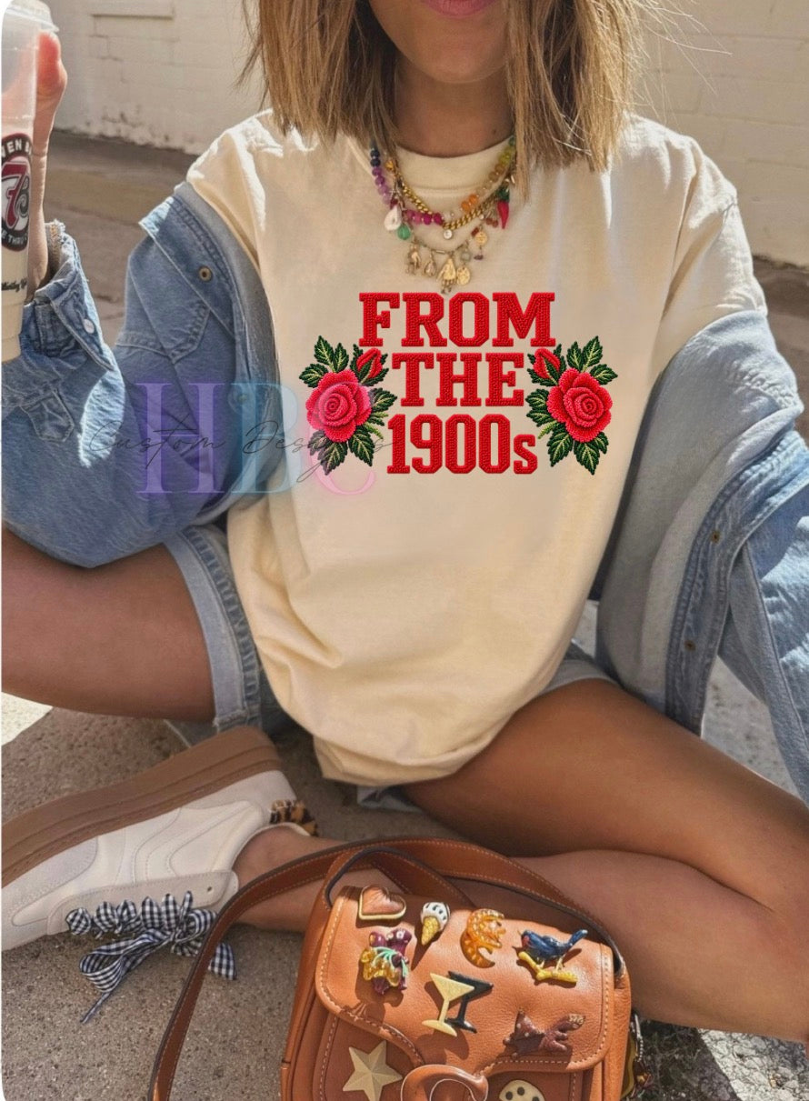 From The 1900s Graphic T