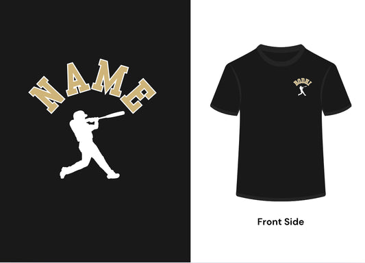 Baseball Silhouette Pocket Tee