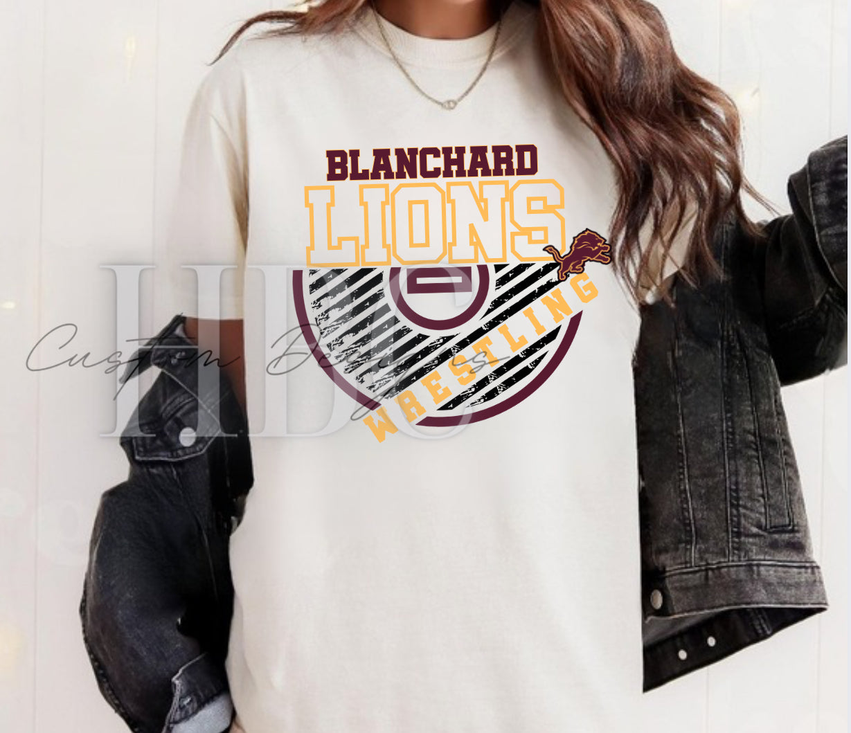 Blanchard Wrestling- Mat Design