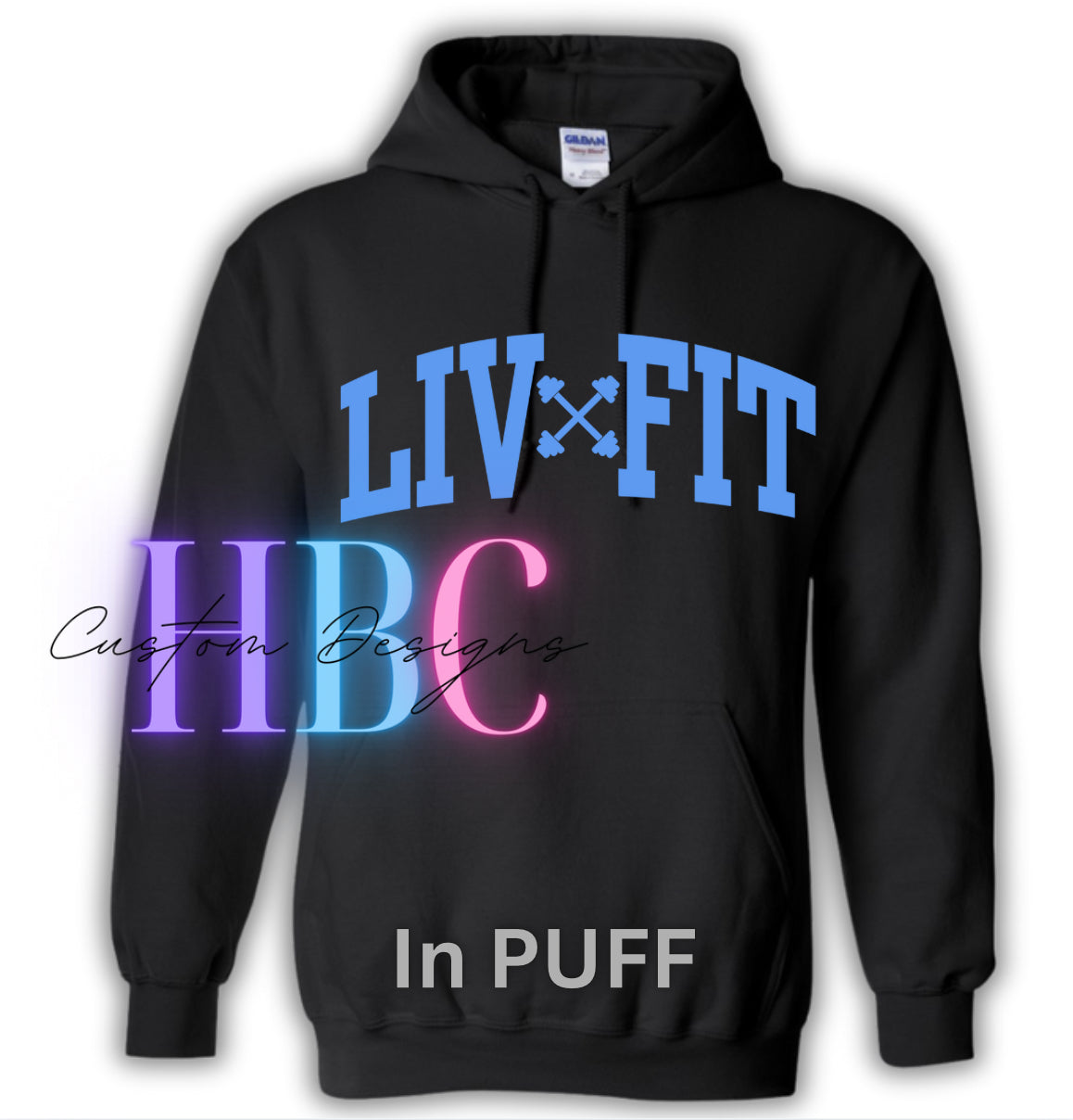 Liv Fit Puff Print Hoodie