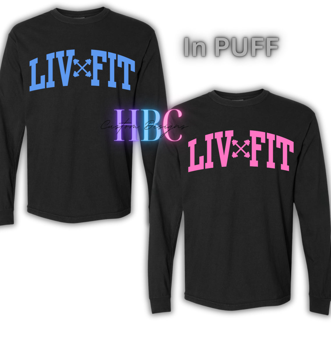 Liv Fit Puff Print long sleeve