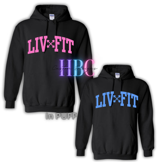 Liv Fit Puff Print Hoodie