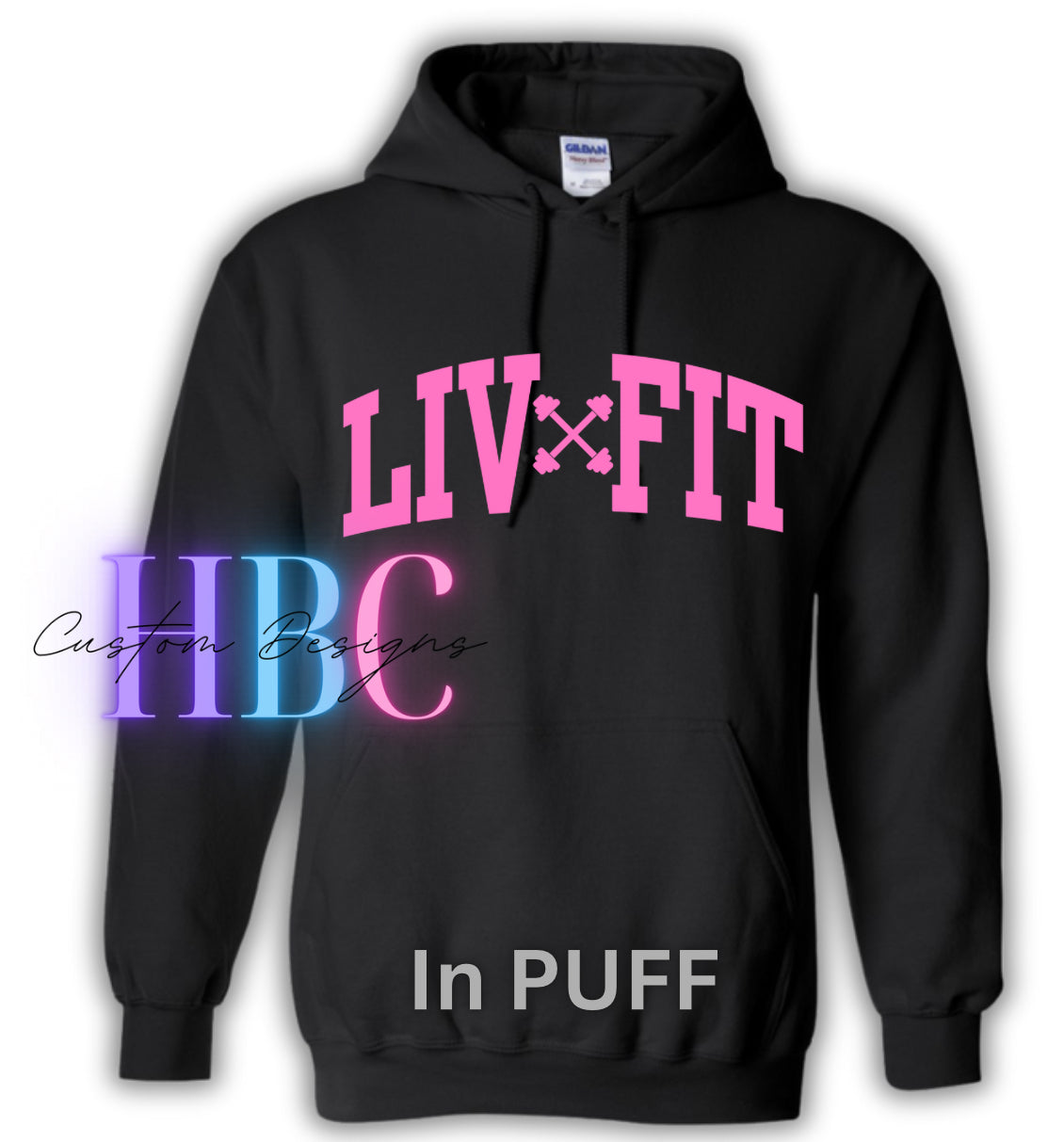 Liv Fit Puff Print Hoodie