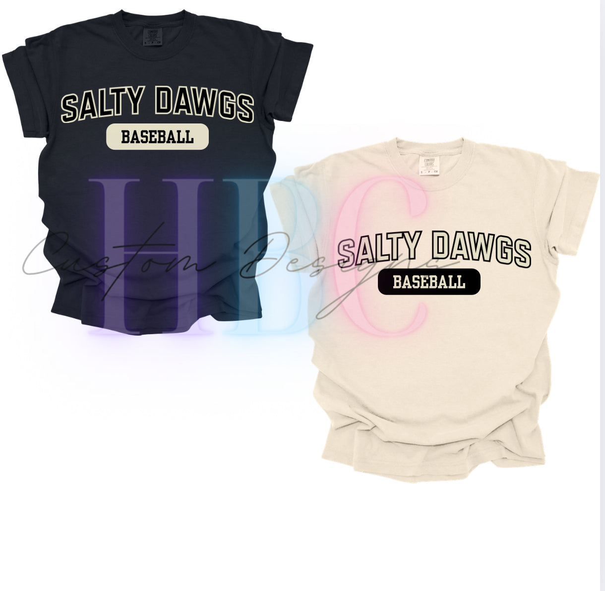 Salty Dawgs Baseball Tee