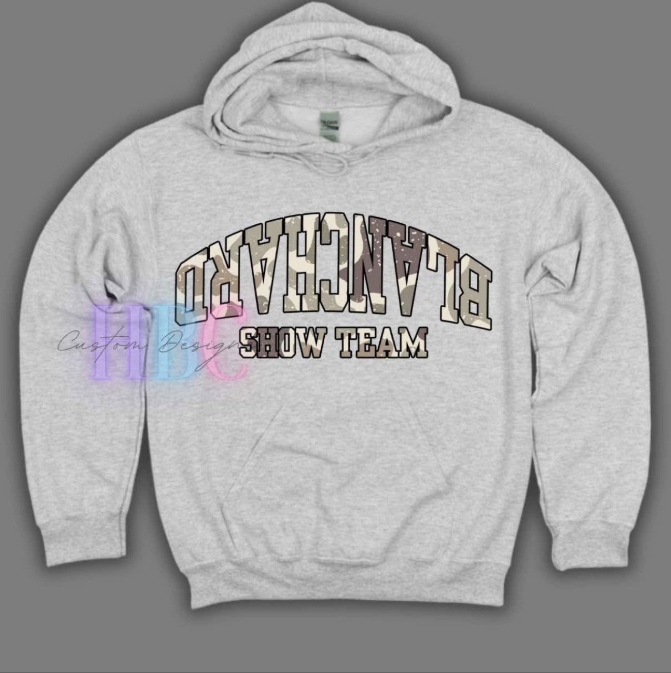 Blanchard Show Team Hoodie With Camo