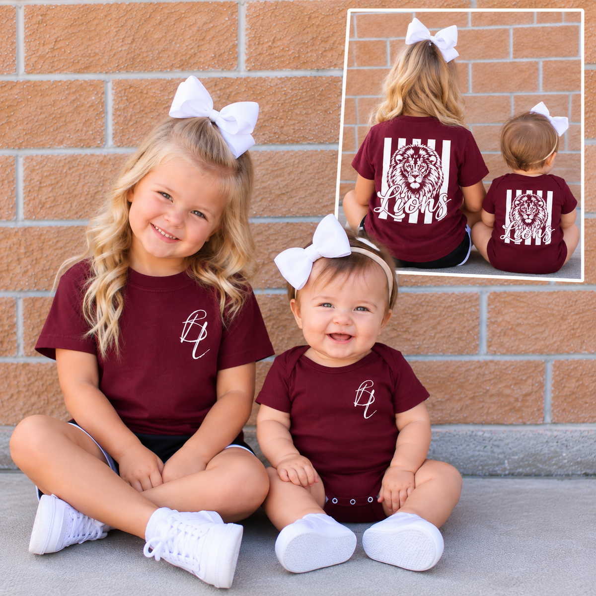 The Vintage Lions Tee- Littles