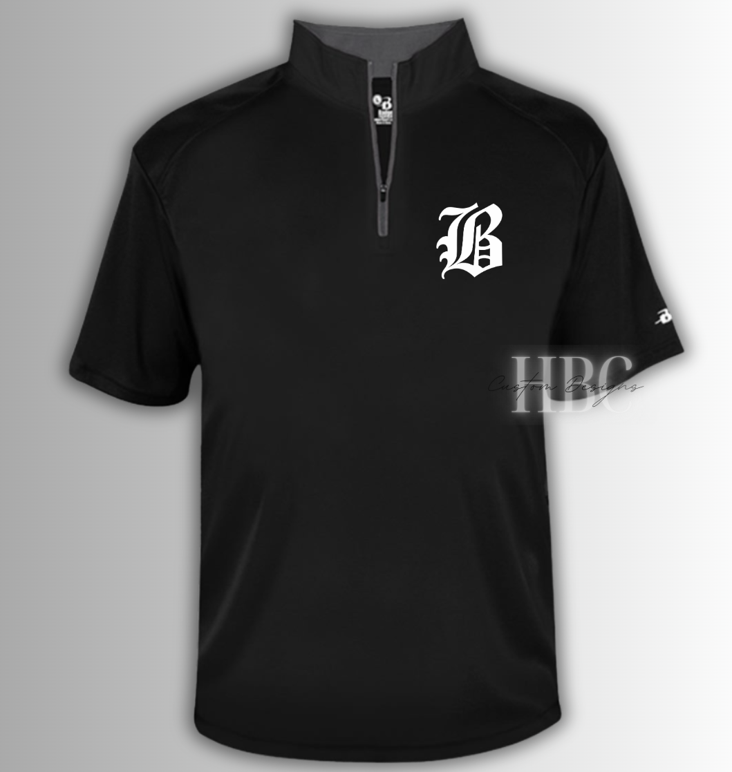 Bombers Short Sleeve Quarter-Zip