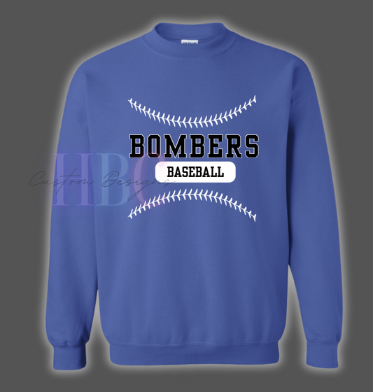 Bombers Baseball Blue Sweatshirt