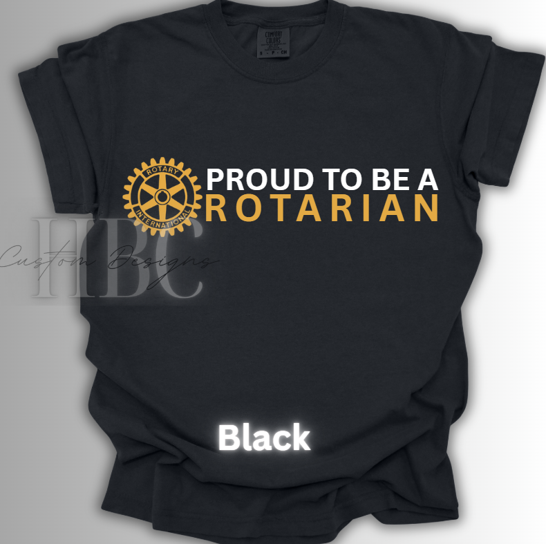 Proud to Be Rotarian T Shirt