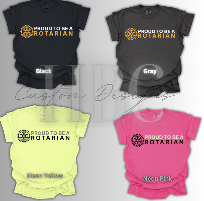 Proud to Be Rotarian T Shirt