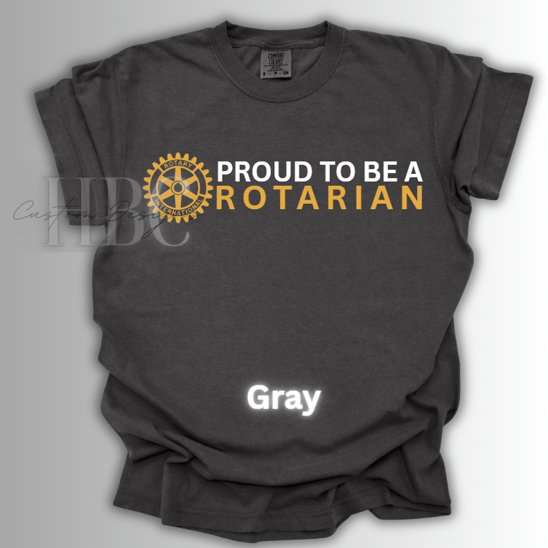 Proud to Be Rotarian T Shirt