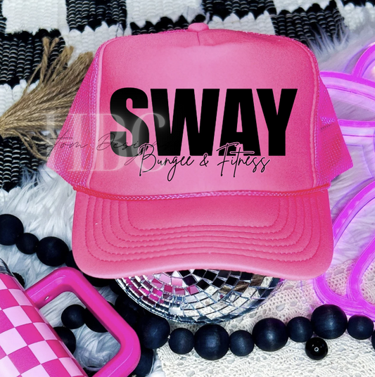 SWAY Neon Pink Trucker Hat