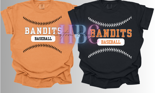 Bandits- Baseball Lace Design