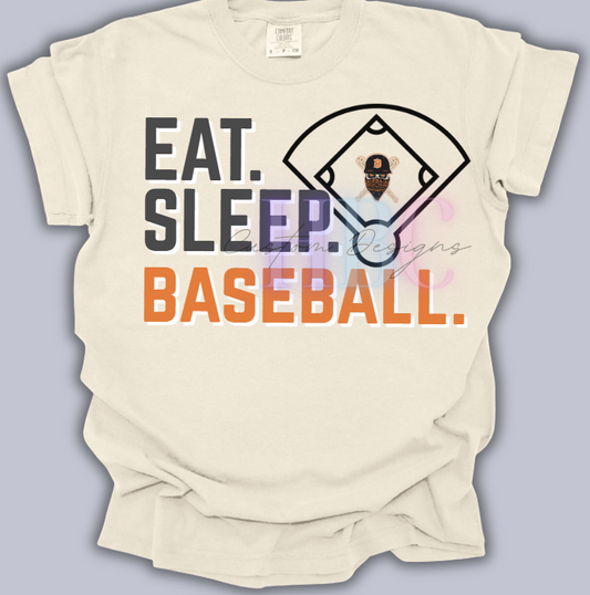 Bandits- Eat Sleep Baseball Design