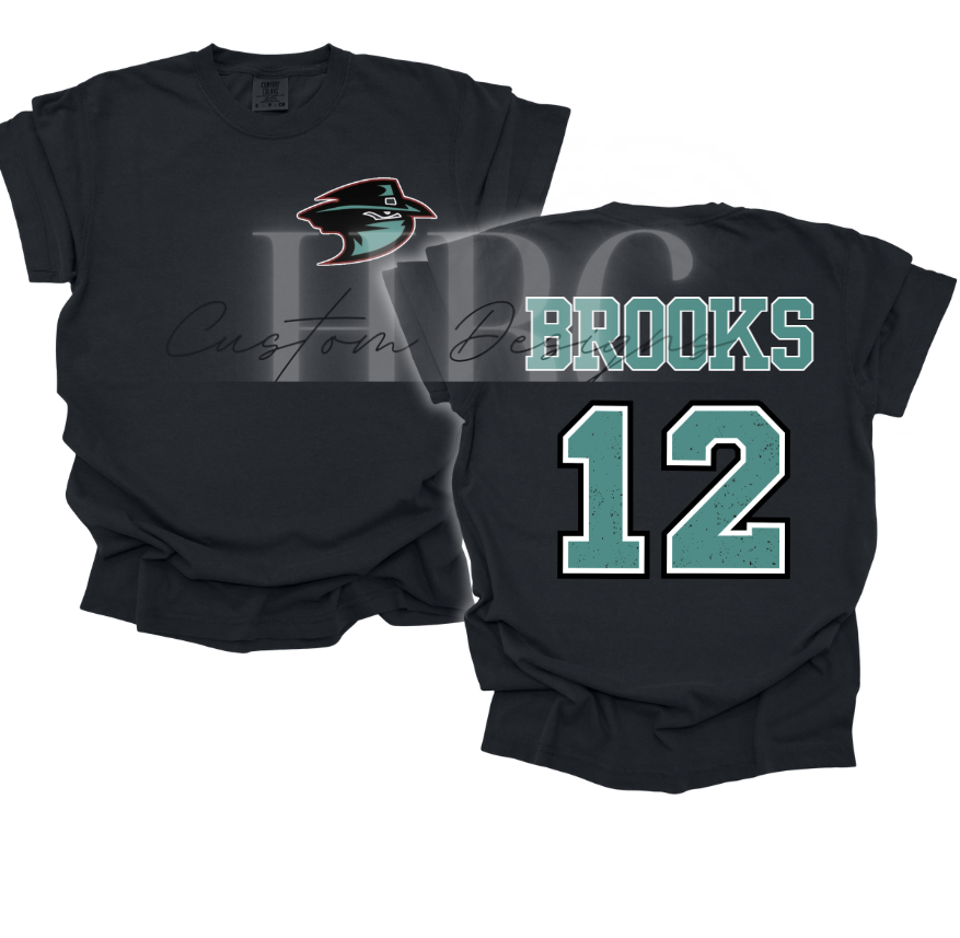 Rebels Baseball Front Back