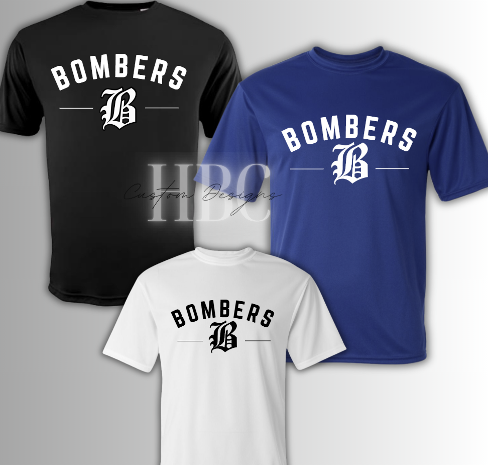 Adult Size- Bombers B Tee